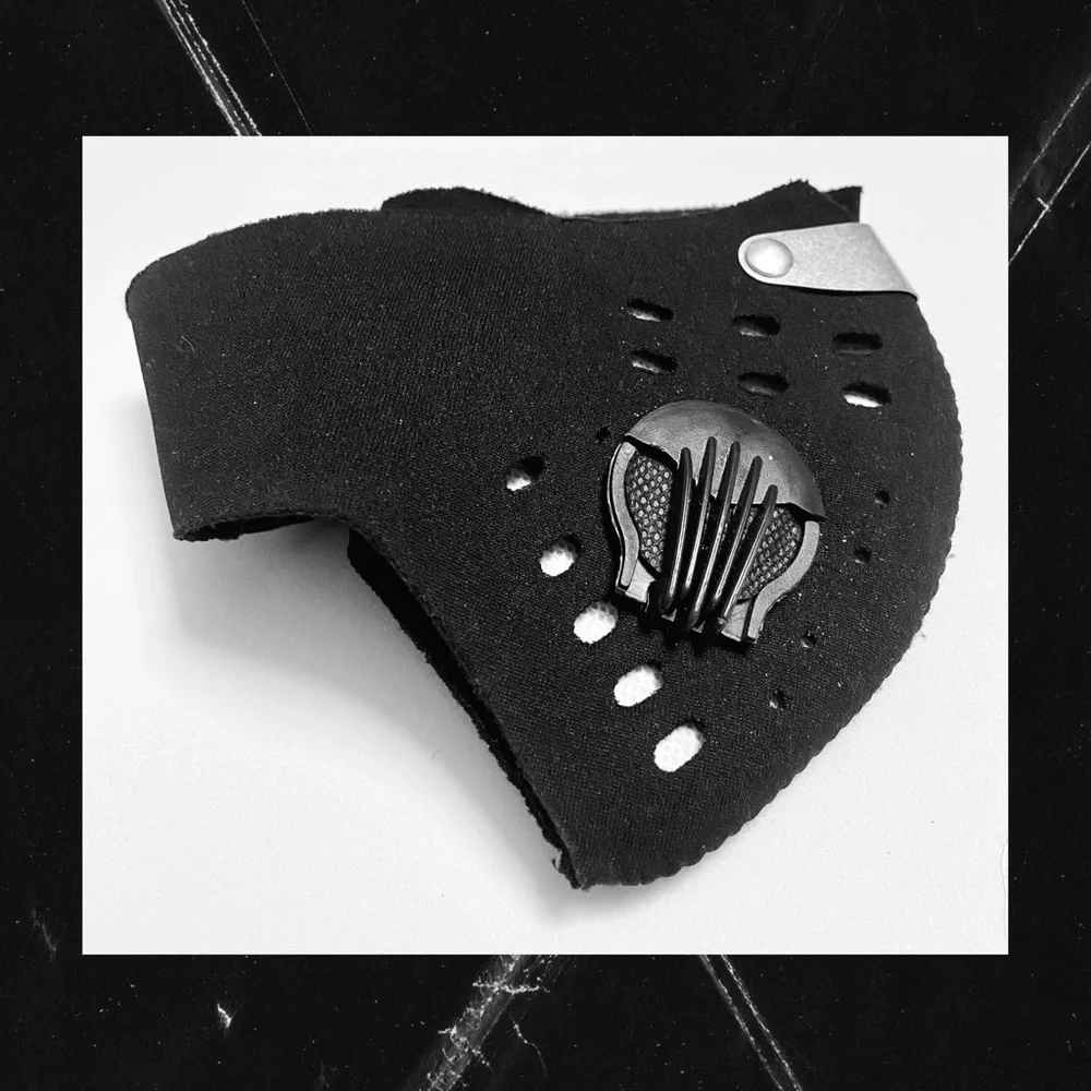 NEW/BLACK Neoprene Sports Face Mask with Premium Filter